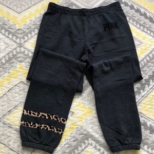 Victoria Secret Pink Dark Grey sweatpants